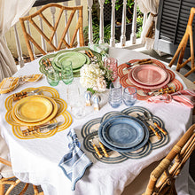 Load image into Gallery viewer, Berry &amp; Thread Melamine Dinner Plate Set/4, Assorted
