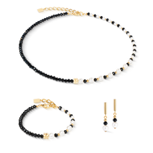 Load image into Gallery viewer, Necklace Trinity Spikes | Gold
