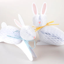 Load image into Gallery viewer, Bunny Honeycomb Decorations
