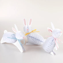Load image into Gallery viewer, Bunny Honeycomb Decorations
