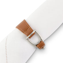Load image into Gallery viewer, Stirrup Vegan Leather Napkin Ring
