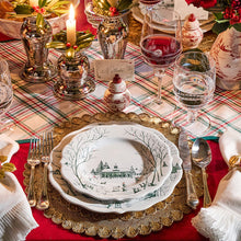 Load image into Gallery viewer, Winter Frolic Dessert/Salad Plate, Evergreen
