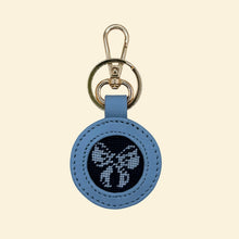 Load image into Gallery viewer, Self-Finishing Needlepoint Key Fob Kit, Just A Little Tied
