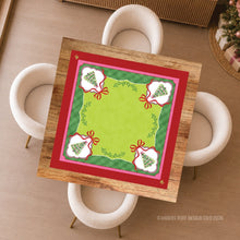 Load image into Gallery viewer, Watercolor Christmas Tree Mahjong Mat (PRE-ORDER)

