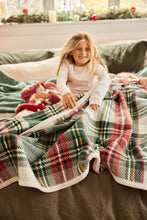 Load image into Gallery viewer, Stewart Plaid Blanket

