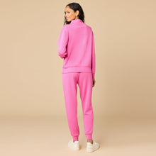 Load image into Gallery viewer, DreamTech ¼ Zip Jogger Set, Fuchsia
