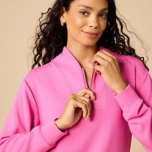 Load image into Gallery viewer, DreamTech ¼ Zip Jogger Set, Fuchsia
