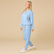Load image into Gallery viewer, DreamTech ¼ Zip Jogger Set, Sky Blue
