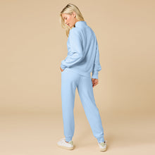 Load image into Gallery viewer, DreamTech ¼ Zip Jogger Set, Sky Blue
