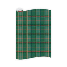 Load image into Gallery viewer, Equestrian Plaid Wrapping Paper Roll
