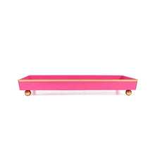 Load image into Gallery viewer, Jolly Santa Enameled Oliver Tray, 8x12&quot;
