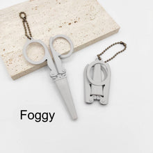 Load image into Gallery viewer, Portable Folding Scissors with Sheath, Foggy
