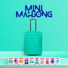 Load image into Gallery viewer, MINI TRAVEL MAHJONG | Mini Anywhere Series | White
