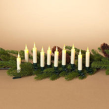 Load image into Gallery viewer, Holiday LED Clip-On Candles, Set of 10 with Remote
