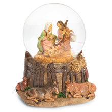 Load image into Gallery viewer, Fontanini Holy Family Musical Nativity Glitterdome
