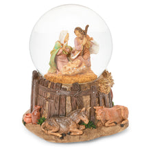 Load image into Gallery viewer, Fontanini Holy Family Musical Nativity Glitterdome
