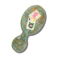 Load image into Gallery viewer, Handbag Hero, Hand-Painted Flower Mahjong Brush
