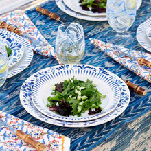 Load image into Gallery viewer, Sitio Stripe Dessert/Salad Plate, Delft Blue
