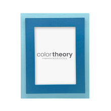 Load image into Gallery viewer, Tiered Denim Blue and Periwinkle 5x7 Frame
