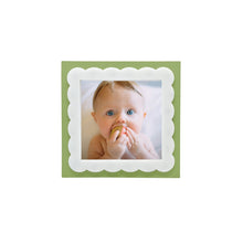 Load image into Gallery viewer, Meadow Green Scallop 4x4 Frame
