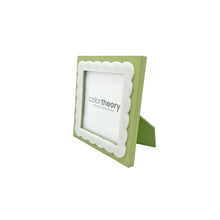 Load image into Gallery viewer, Meadow Green Scallop 4x4 Frame
