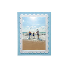 Load image into Gallery viewer, Periwinkle Blue Scallop 5x7 Frame
