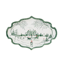 Load image into Gallery viewer, Country Estate Winter Frolic 7&quot; Tray, Evergreen
