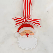 Load image into Gallery viewer, Red Santa Claus Acrylic Christmas Ornament

