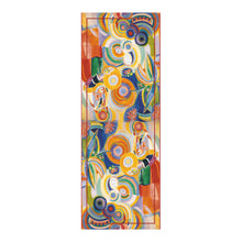 Load image into Gallery viewer, Fine Art Silk Blend Shawl - Delaunay Portuguese Woman
