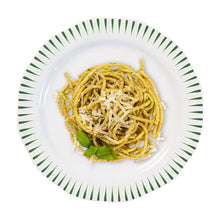 Load image into Gallery viewer, Sitio Stripe Dinner Plate, Basil
