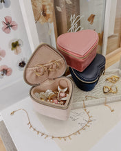 Load image into Gallery viewer, Valerie Jewelry Box, Velvet Navy
