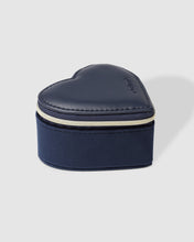 Load image into Gallery viewer, Valerie Jewelry Box, Velvet Navy
