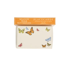 Load image into Gallery viewer, Meadow Walk Butterflies Place Card, Set of 12
