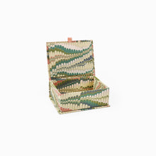Load image into Gallery viewer, Small Marbled Keepsake Box, Moss Mountain

