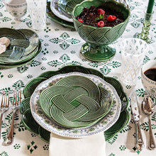 Load image into Gallery viewer, Le Panier Mystic Knot Charger/Platter, Basil
