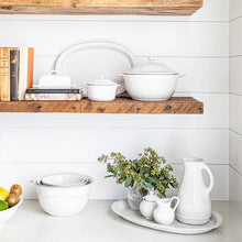 Load image into Gallery viewer, Puro 12&quot; Casserole with Lid, Whitewash
