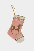 Load image into Gallery viewer, Pink Rocking Horse Bauble Stocking
