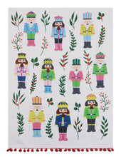Load image into Gallery viewer, Vintage Nutcrackers Kitchen Towel
