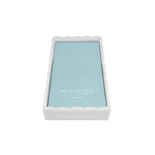 Load image into Gallery viewer, White Scalloped Guest Towel Box with Insert
