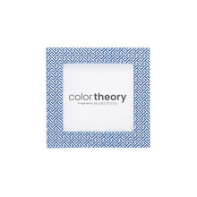Load image into Gallery viewer, Double Sided Fretwork and Denim Blue 4x4 Frame
