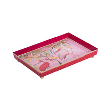 Load image into Gallery viewer, Spoonbill Birds Enameled Oliver Tray, 8x12
