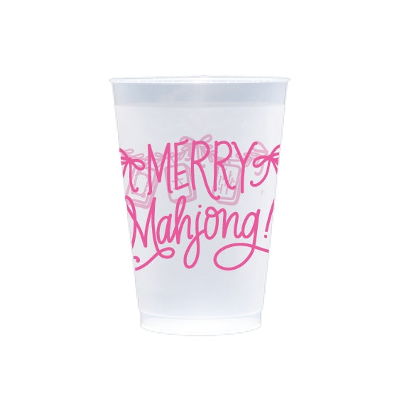 Merry Mahjong | Frost Flex Cups (12 oz)