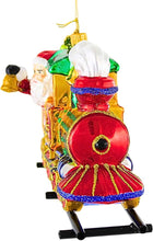 Load image into Gallery viewer, Santa is Calling &quot;All-Aboard&quot; Ornament
