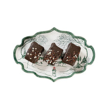 Load image into Gallery viewer, Country Estate Winter Frolic 7&quot; Tray, Evergreen
