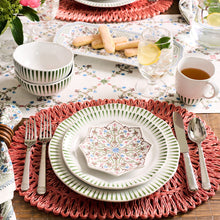 Load image into Gallery viewer, Sitio Stripe Dinner Plate, Basil
