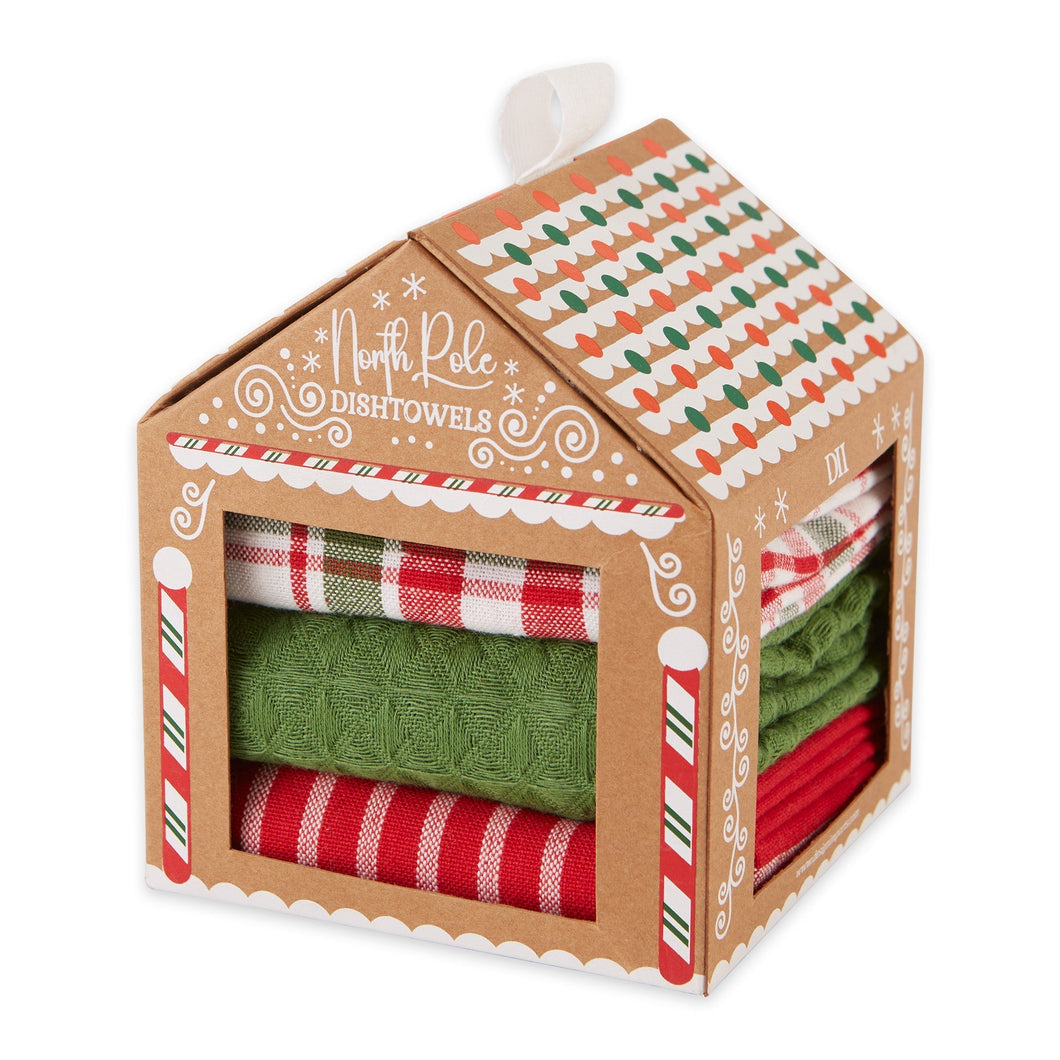Gingerbread House Kitchen Towel Gift Set