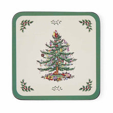 Load image into Gallery viewer, Spode Christmas Tree Coasters, Set of 6
