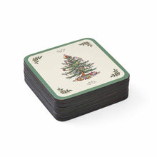 Load image into Gallery viewer, Spode Christmas Tree Coasters, Set of 6
