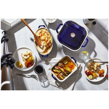 Load image into Gallery viewer, 4-Pc, Mixed Baking Dish Set, Dark Blue
