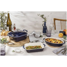 Load image into Gallery viewer, 4-Pc, Mixed Baking Dish Set, Dark Blue
